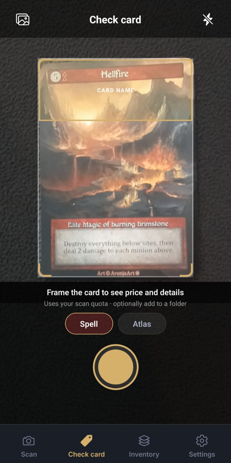 Check card