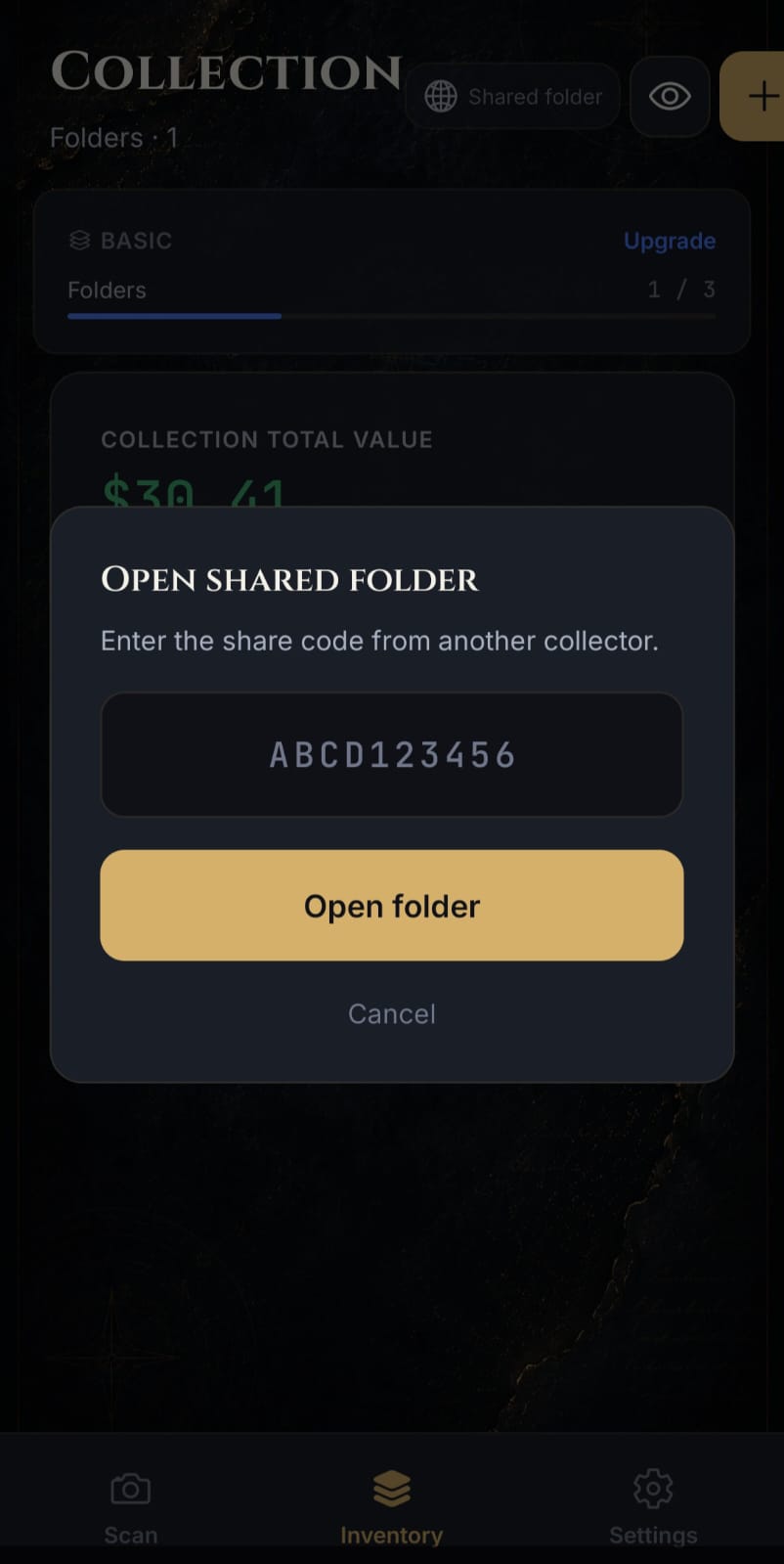 Shared folder